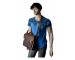 New Men's Vintage Genuine Crazy Horse Leather Travel School Book Bag New